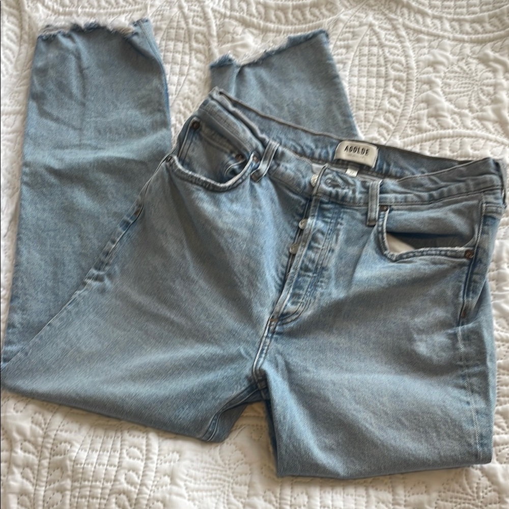 Agolde, Riley crop Light Blue Jeans size 29